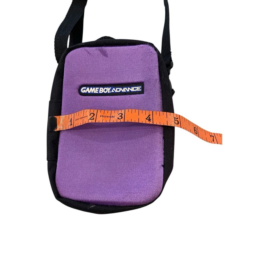 Nintendo Game Boy Advance Purple Carrying Case Travel Storage Bag Vintage Y2K - Picture 11 of 13